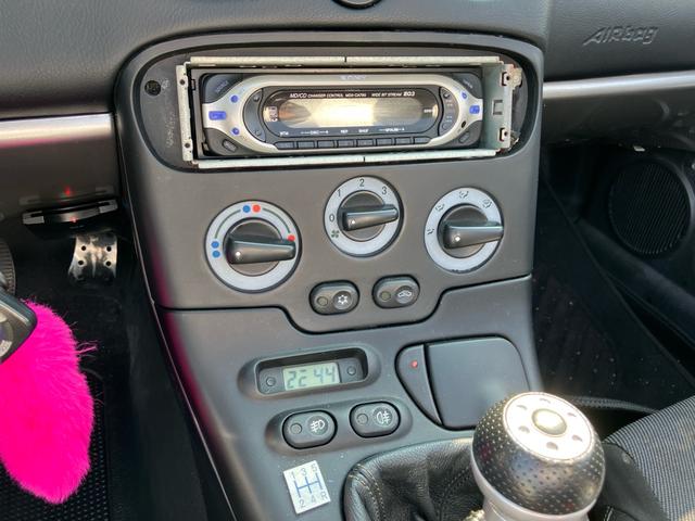 バルケッタ 　ディーラー車　左ハンドル　前期最終型　５速マニュアル　幌　ＨＩＤヘッドライト　新品コニショック　タイミングベルト交換済み　サーモスタット新品交換（32枚目）