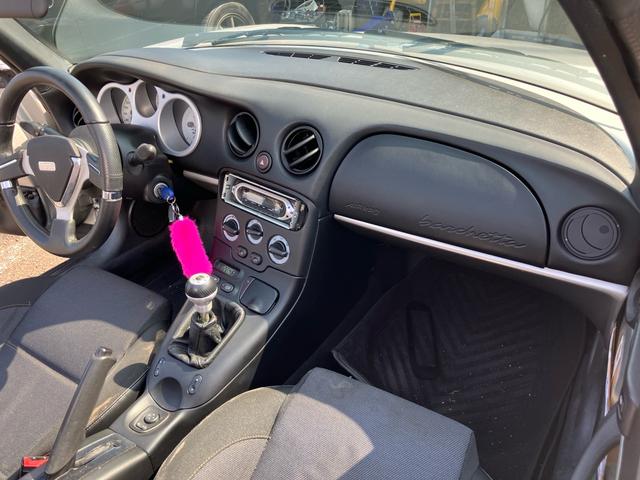 バルケッタ 　ディーラー車　左ハンドル　前期最終型　５速マニュアル　幌　ＨＩＤヘッドライト　新品コニショック　タイミングベルト交換済み　サーモスタット新品交換（51枚目）