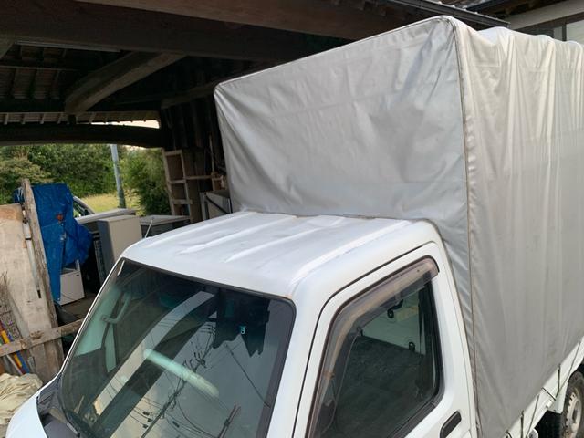 キャリイトラック KCエアコン・パワステ 4wd ホロ付き 幌 5速mt(6枚目)