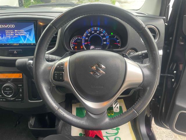 ワゴンＲスティングレー Ｔ　ナビ　ＴＶ　オートライト　ＨＩＤ　スマートキー　アイドリングストップ　電動格納ミラー　ベンチシート　ＣＶＴ　盗難防止システム　ＡＢＳ　ＣＤ　ＵＳＢ　アルミホイール　衝突安全ボディ　エアコン（3枚目）