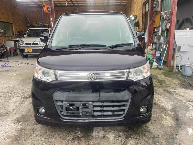 ワゴンＲスティングレー Ｔ　ナビ　ＴＶ　オートライト　ＨＩＤ　スマートキー　アイドリングストップ　電動格納ミラー　ベンチシート　ＣＶＴ　盗難防止システム　ＡＢＳ　ＣＤ　ＵＳＢ　アルミホイール　衝突安全ボディ　エアコン（12枚目）