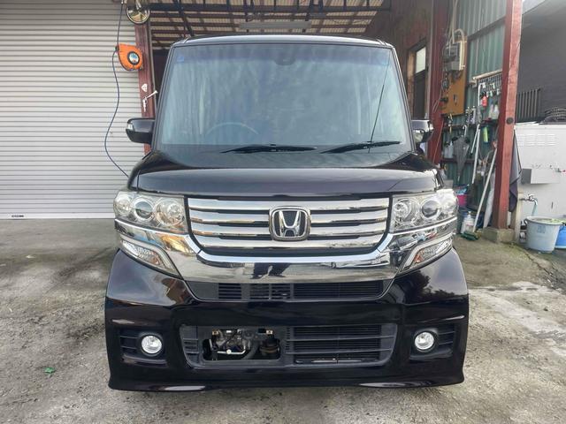 N-BOXカスタム G SSパッケージ ETC バックカメラ 両側電動スライドドア ナビ TV 衝突被害軽減システム HID スマートキー アイドリングストップ 電動格納ミラー ベンチシート CVT 盗難防止システム ABS ESC CD(15枚目)