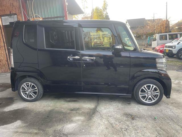 N-BOXカスタム G SSパッケージ ETC バックカメラ 両側電動スライドドア ナビ TV 衝突被害軽減システム HID スマートキー アイドリングストップ 電動格納ミラー ベンチシート CVT 盗難防止システム ABS ESC CD(16枚目)