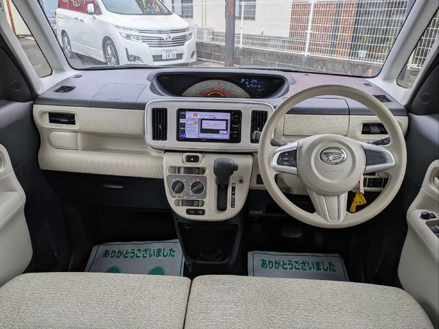 ムーヴキャンバス Ｌ　ＳＡＩＩＩ　４ＷＤ　Ｂｌｕｅｔｏｏｔｈ純正ナビ　ＴＶ　ＥＴＣ　両側スライドドア衝突被害軽減システム　オートマチックハイビーム　キーレスエントリー　アイドリングストップ　電動格納ミラー　ベンチシート　ＣＶＴ（4枚目）