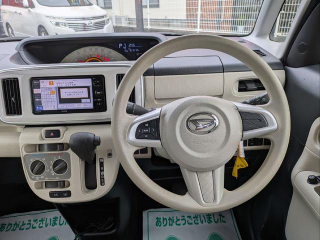 ムーヴキャンバス Ｌ　ＳＡＩＩＩ　４ＷＤ　Ｂｌｕｅｔｏｏｔｈ純正ナビ　ＴＶ　ＥＴＣ　両側スライドドア衝突被害軽減システム　オートマチックハイビーム　キーレスエントリー　アイドリングストップ　電動格納ミラー　ベンチシート　ＣＶＴ（5枚目）