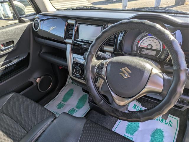 ハスラー JスタイルII ETC ナビ TV レーンアシスト 衝突被害軽減システム オートライト HID スマートキー アイドリングストップ シートヒーター ベンチシート CVT 盗難防止システム ABS ESC CD USB(25枚目)