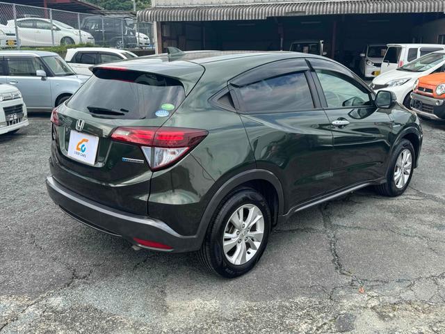 ヴェゼル ハイブリッドX ETC バックカメラ オートクルーズコントロール 衝突被害軽減システム ナビ フルセグテレビ LEDヘッドランプ HDMI Bluetoothオーディオ アルミホイール スマートキー 衝突安全ボディ(5枚目)