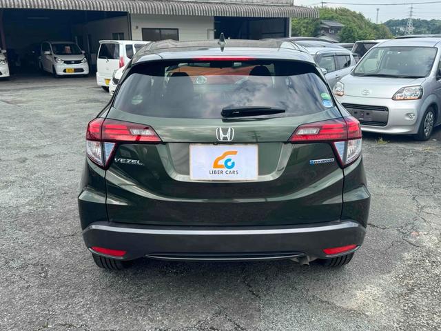 ヴェゼル ハイブリッドX ETC バックカメラ オートクルーズコントロール 衝突被害軽減システム ナビ フルセグテレビ LEDヘッドランプ HDMI Bluetoothオーディオ アルミホイール スマートキー 衝突安全ボディ(6枚目)