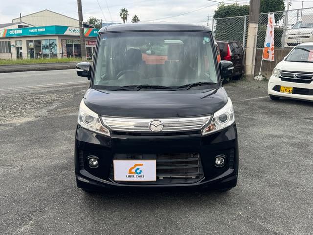 フレアワゴンカスタムスタイル ＸＴ　ターボ車　ナビ　フルセグテレビ　Ｂｌｕｅｔｏｏｔｈオーディオ　バックカメラ　ＣＤ＆ＤＶＤ再生　両側電動スライドドア　アイドリングストップ　ＥＴＣ　フォグ　ＨＩＤ　ヘッドアップコンソール　オートライト（2枚目）