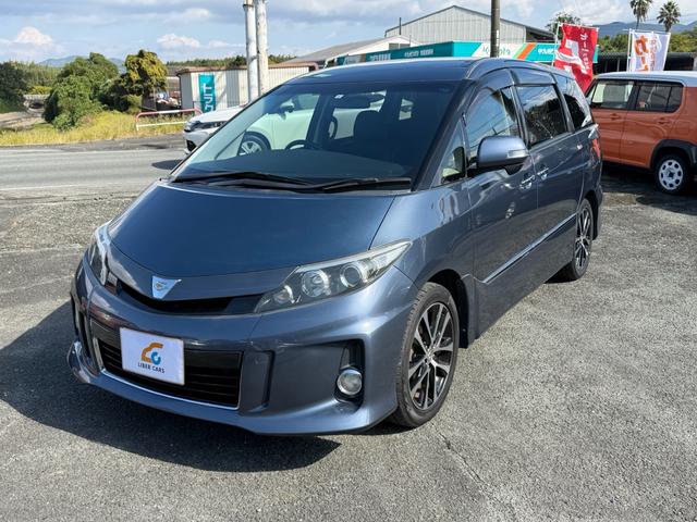 エスティマ アエラス プレミアムエディション ナビ フルセグ バックカメラ Bluetoothオーディオ 両側電動スライドドア パワーシート ETC オットマン CD&DVD ステアリングリモコン オートライト フォグランプ HID スマートキー(30枚目)