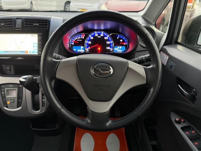 ムーヴ カスタム　Ｘリミテッド　後期型　ナビ　テレビ　バックカメラ　ＣＤ再生　フォグランプ　アイドリングストップ　スマートアシスト　オートライト　ＥＴＣ　スマートキー　純正アルミホイール　車検整備付２年　ボディコーティング付　ＡＢＳ（16枚目）