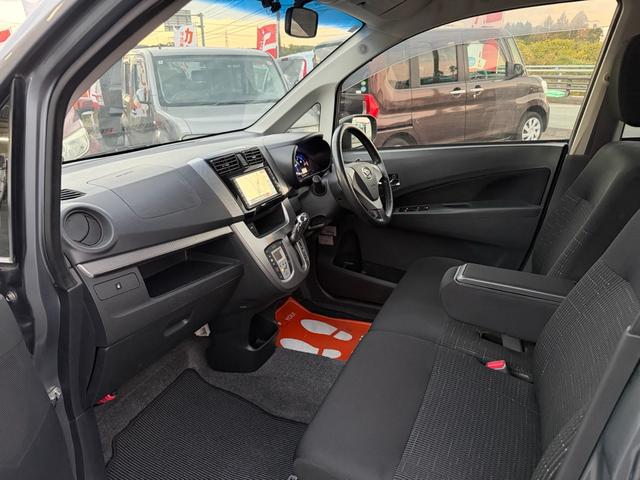 ムーヴ カスタム　Ｘリミテッド　後期型　ナビ　テレビ　バックカメラ　ＣＤ再生　フォグランプ　アイドリングストップ　スマートアシスト　オートライト　ＥＴＣ　スマートキー　純正アルミホイール　車検整備付２年　ボディコーティング付　ＡＢＳ（25枚目）