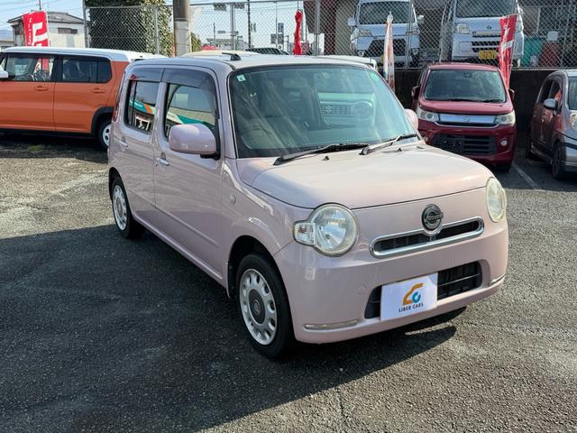 ミラココア ココアX ナビ フルセグテレビ Bluetoothオーディオ CD&DVD再生 社外LEDヘッドライト レベリングライト アイドリングストップ スマートキー ベンチシート Wエアバック 車検整備付き2年(3枚目)