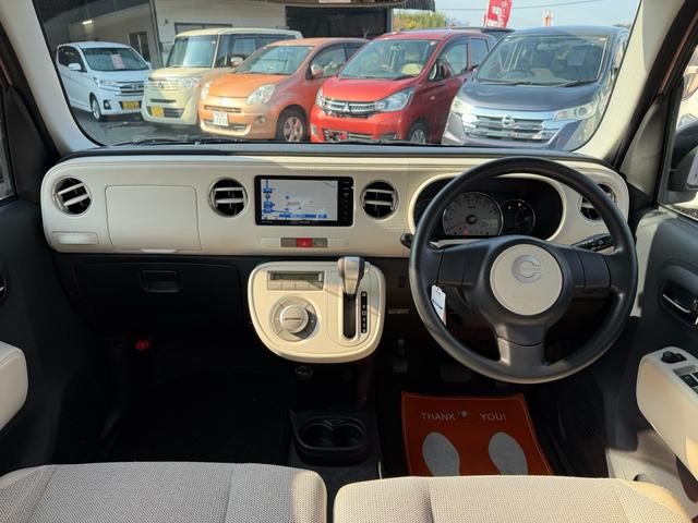 ミラココア ココアX ナビ フルセグテレビ Bluetoothオーディオ CD&DVD再生 社外LEDヘッドライト レベリングライト アイドリングストップ スマートキー ベンチシート Wエアバック 車検整備付き2年(15枚目)