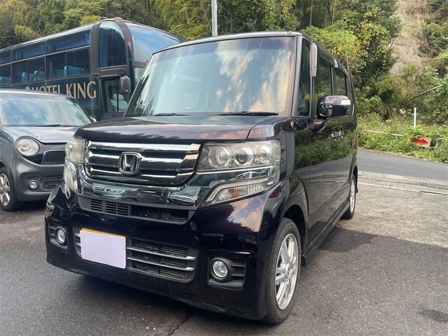 Ｎ－ＢＯＸカスタム Ｇ・Ｌパッケージ　ナビＴＶ、電動スライド、ＥＴＣ　、オートエアコン、オートライト、ＨＩＤライト、アルミホイール、室内イルミネーション（2枚目）