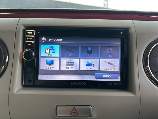 アルトラパンショコラ X ドライブレコーダー ETC ナビ TV オートライト HID スマートキー アイドリングストップ 電動格納ミラー ベンチシート CVT 盗難防止システム ABS CD DVD再生(6枚目)