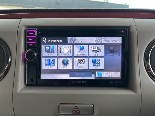 アルトラパンショコラ X ドライブレコーダー ETC ナビ TV オートライト HID スマートキー アイドリングストップ 電動格納ミラー ベンチシート CVT 盗難防止システム ABS CD DVD再生(7枚目)