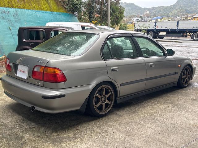 シビックフェリオ Mi 車高調・社外ホイール・新品マフラー・純正キーレス(5枚目)