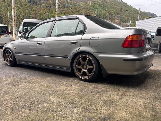 シビックフェリオ Mi 車高調・社外ホイール・新品マフラー・純正キーレス(6枚目)