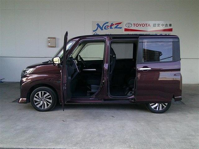 ルーミー カスタムＧ　アイドリング　両側電動ＳＤ　ＬＥＤヘット　バックビューモニター　衝突回避ブレーキ　ＴＶ　地デジ　スマートキー　クルーズコントロール　点検記録簿　ＥＴＣ　オートエアコン　アルミホイール　ＡＢＳ　イモビ（3枚目）