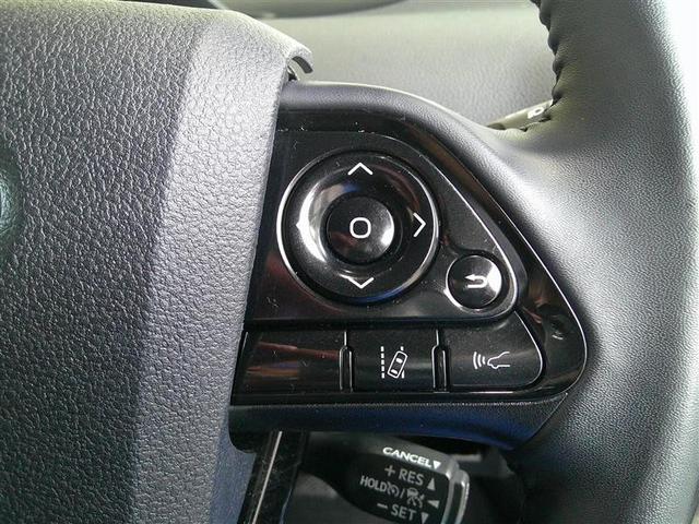 プリウス Ｓ　取説記録簿　ＤＶＤ再生機能　ＥＳＣ　スマートキ－　地デジ　メモリーナビゲーション　ＬＥＤヘッドライト　フルオートエアコン　クルーズコントロール　エアバッグ　イモビ　パワーウインドウ　ＰＳ　ＴＶナビ（9枚目）