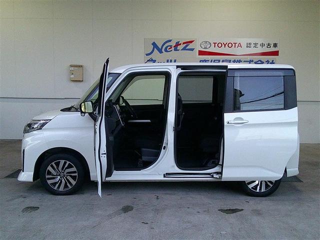 ルーミー カスタムＧ　アイドリング　両側電動ＳＤ　ＬＥＤヘット　バックビューモニター　衝突回避ブレーキ　ＴＶ　地デジ　スマートキー　クルーズコントロール　点検記録簿　ＥＴＣ　ドライブレコーダー　オートエアコン　ＡＢＳ　ＰＷ（3枚目）