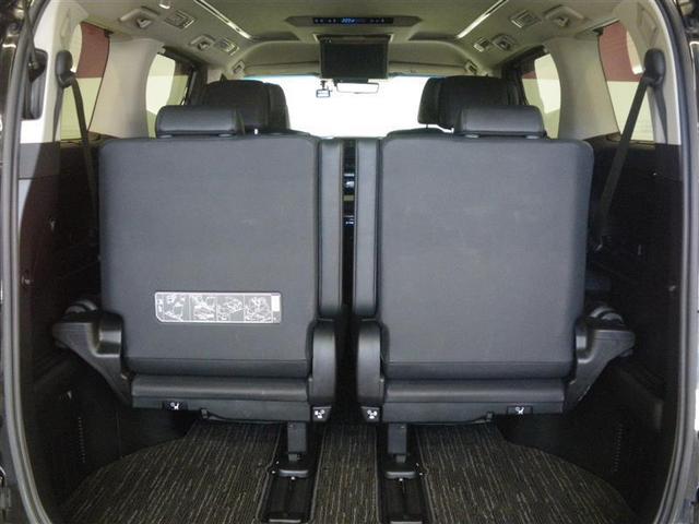 アルファード 2.5S Cパッケージ ・衝突回避支援TSS ICS 9インチDA/フルセグTV BSM デジタルインナーミラー パワーバックドア 18AW ドラレコ前後 合成皮革シート 後席モニター CD/DVD ETC ロングラン保証付(8枚目)