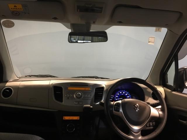 ワゴンＲ ＦＺ　ＣＤ　ヒートシーター　スペアキー有　ＲＢＳ　ｉ－ｓｔｏｐ　運転席側シートヒーター　スマートキープッシュスタート　エアコン　パワーステアリング　ＥＳＣ　キーフリーシステム　助手席エアバッグ　ベンチシート（2枚目）