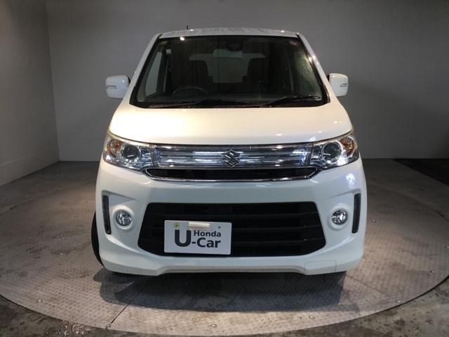 ワゴンRスティングレー X メモリーナビ ETC ナビテレビ イモビライザー 1セグTV フルオートエアコン キーレスエントリー スマートキー DVD再生 パワステ ベンチシート エアバック ESC ABS 両席エアバック(6枚目)