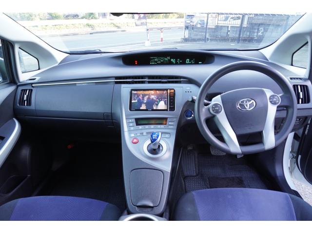 プリウス S ドライブレコーダー ETC バックカメラ ナビ TV アルミホイール オートライト HID CVT スマートキー 電動格納ミラー 盗難防止システム CD Bluetooth 衝突安全ボディ ABS(2枚目)