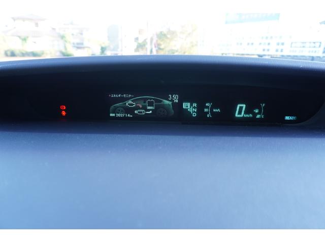 プリウス S ドライブレコーダー ETC バックカメラ ナビ TV アルミホイール オートライト HID CVT スマートキー 電動格納ミラー 盗難防止システム CD Bluetooth 衝突安全ボディ ABS(9枚目)