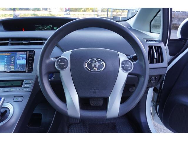 プリウス S ドライブレコーダー ETC バックカメラ ナビ TV アルミホイール オートライト HID CVT スマートキー 電動格納ミラー 盗難防止システム CD Bluetooth 衝突安全ボディ ABS(10枚目)
