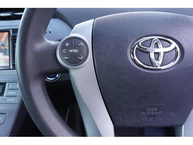 プリウス S ドライブレコーダー ETC バックカメラ ナビ TV アルミホイール オートライト HID CVT スマートキー 電動格納ミラー 盗難防止システム CD Bluetooth 衝突安全ボディ ABS(11枚目)