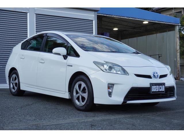 プリウス S ドライブレコーダー ETC バックカメラ ナビ TV アルミホイール オートライト HID CVT スマートキー 電動格納ミラー 盗難防止システム CD Bluetooth 衝突安全ボディ ABS(47枚目)