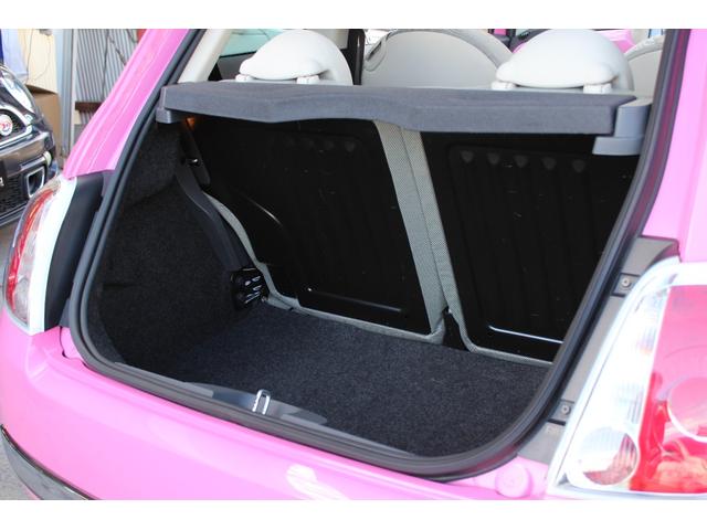 ５００ ピンク！　国内５０台限定車　正規ディーラー車　禁煙　社外ナビ　フルセグＴＶ　ＣＤ・ＤＶＤ再生　Ｂｌｕｅｔｏｏｔｈ接続　バックカメラ　電動サンルーフ　ＥＴＣ　ＫＯＮＩショック＆アイバッハサス　前後エンブレム新品（15枚目）