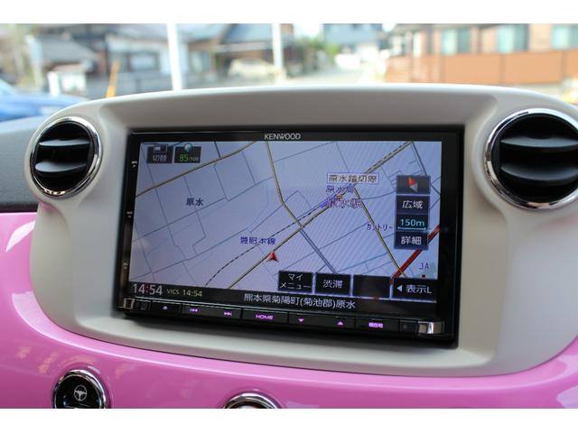 ５００ ピンク！　国内５０台限定車　正規ディーラー車　禁煙　社外ナビ　フルセグＴＶ　ＣＤ・ＤＶＤ再生　Ｂｌｕｅｔｏｏｔｈ接続　バックカメラ　電動サンルーフ　ＥＴＣ　ＫＯＮＩショック＆アイバッハサス　前後エンブレム新品（20枚目）