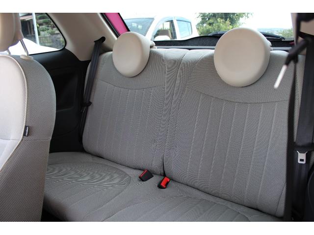 ５００ ピンク！　国内５０台限定車　正規ディーラー車　禁煙　社外ナビ　フルセグＴＶ　ＣＤ・ＤＶＤ再生　Ｂｌｕｅｔｏｏｔｈ接続　バックカメラ　電動サンルーフ　ＥＴＣ　ＫＯＮＩショック＆アイバッハサス　前後エンブレム新品（32枚目）