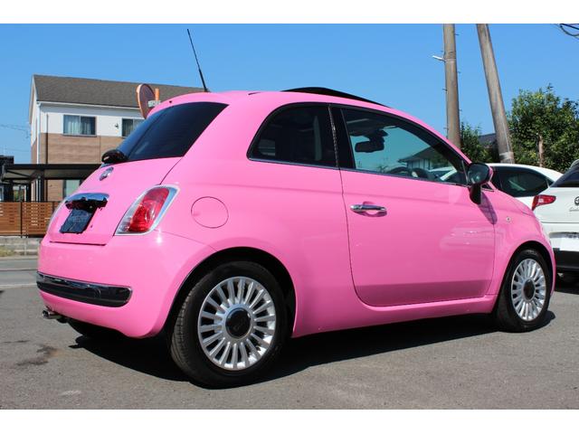 ５００ ピンク！　国内５０台限定車　正規ディーラー車　禁煙　社外ナビ　フルセグＴＶ　ＣＤ・ＤＶＤ再生　Ｂｌｕｅｔｏｏｔｈ接続　バックカメラ　電動サンルーフ　ＥＴＣ　ＫＯＮＩショック＆アイバッハサス　前後エンブレム新品（54枚目）