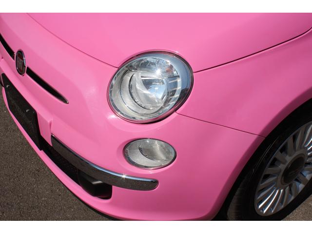 ５００ ピンク！　国内５０台限定車　正規ディーラー車　禁煙　社外ナビ　フルセグＴＶ　ＣＤ・ＤＶＤ再生　Ｂｌｕｅｔｏｏｔｈ接続　バックカメラ　電動サンルーフ　ＥＴＣ　ＫＯＮＩショック＆アイバッハサス　前後エンブレム新品（56枚目）