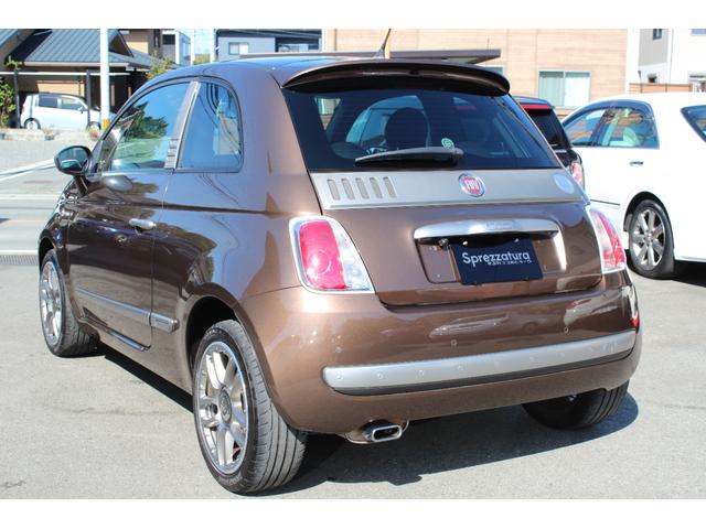 500 バイ ディーゼル 国内150台限定DIESELコラボモデル 正規ディーラー車 禁煙 社外ナビ バックカメラ フルセグTV CD・DVD再生 Bluetooth接続 ETC ガラスルーフ 専用デニム風シート USB電源(5枚目)