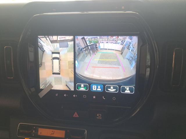 ハスラー ハイブリッドＸ　全周囲カメラ　ナビ　ＴＶ　クリアランスソナー　オートクルーズコントロール　レーンアシスト　衝突被害軽減システム　オートライト　ＬＥＤヘッドランプ　スマートキー　アイドリングストップ　電動格納ミラー（4枚目）