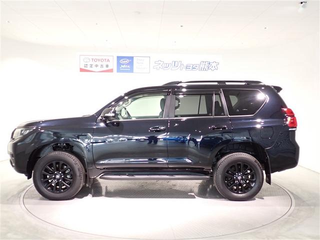 ランドクルーザープラド ＴＸ　Ｌパッケージ　マットブラックエディション　サンルーフ　４ＷＤ　フルセグ　メモリーナビ　バックカメラ　衝突被害軽減システム　ＥＴＣ　ＬＥＤヘッドランプ　乗車定員７人　３列シート　ワンオーナー　記録簿（3枚目）