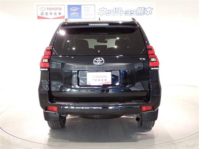 ランドクルーザープラド ＴＸ　Ｌパッケージ　マットブラックエディション　サンルーフ　４ＷＤ　フルセグ　メモリーナビ　バックカメラ　衝突被害軽減システム　ＥＴＣ　ＬＥＤヘッドランプ　乗車定員７人　３列シート　ワンオーナー　記録簿（6枚目）
