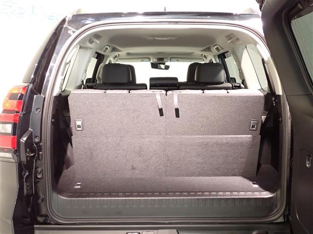 ランドクルーザープラド ＴＸ　Ｌパッケージ　マットブラックエディション　サンルーフ　４ＷＤ　フルセグ　メモリーナビ　バックカメラ　衝突被害軽減システム　ＥＴＣ　ＬＥＤヘッドランプ　乗車定員７人　３列シート　ワンオーナー　記録簿（7枚目）