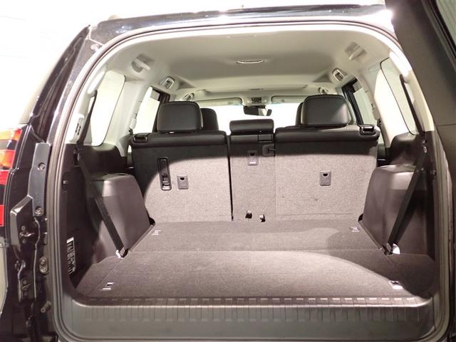 ランドクルーザープラド ＴＸ　Ｌパッケージ　マットブラックエディション　サンルーフ　４ＷＤ　フルセグ　メモリーナビ　バックカメラ　衝突被害軽減システム　ＥＴＣ　ＬＥＤヘッドランプ　乗車定員７人　３列シート　ワンオーナー　記録簿（9枚目）