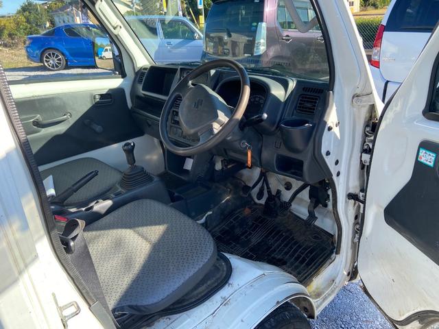 キャリイトラック ＫＣ　４ＷＤ　エアコン付　パワステ無し　ＥＴＣ　車検２年付　内外装仕上げ渡し可能（応相談）（7枚目）