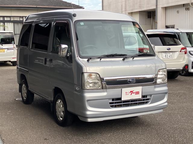 サンバーバン VB 軽バン AT 両側スライドドア エアコン CD ミュージックプレイヤー接続可(13枚目)