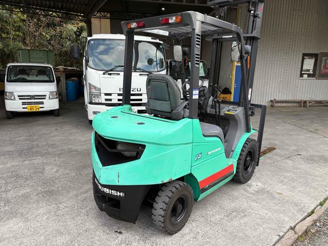 三菱 三菱ガソリンエンジンフォークリフト入荷!! 低稼働メーター870Hr 程度・調子OK!!Vマスト4m フォーク長:1520mm ガソリンエンジン/ダイレクトクラッチ車(6枚目)