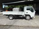 エルフトラック フラットロー 3トン4WDトラック 全塗装 荷台鉄板張り、4方ドア板交換済 三方開 MT 後輪ダブル パワステ アイドリングストップ 電動格納ミラー ABS エアコン パワーウィンドウ(4枚目)
