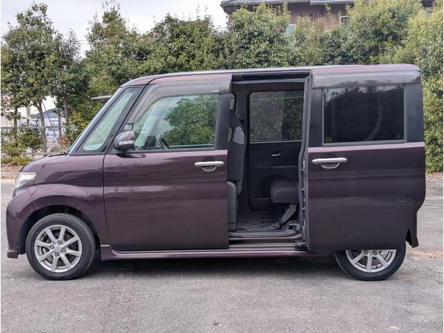 タント カスタムＸ　ＥＴＣ　ＳＤナビ　ワンセグＴＶ　Ｂｌｕｅｔｏｏｔｈ　ＣＤ　ＤＶＤ　ＨＩＤヘッドライト　フォグランプ　純正１４ｉｎアルミホイール　スマートキー　片側パワースライドドア　ベンチシート　ミラクルオープンドア（11枚目）